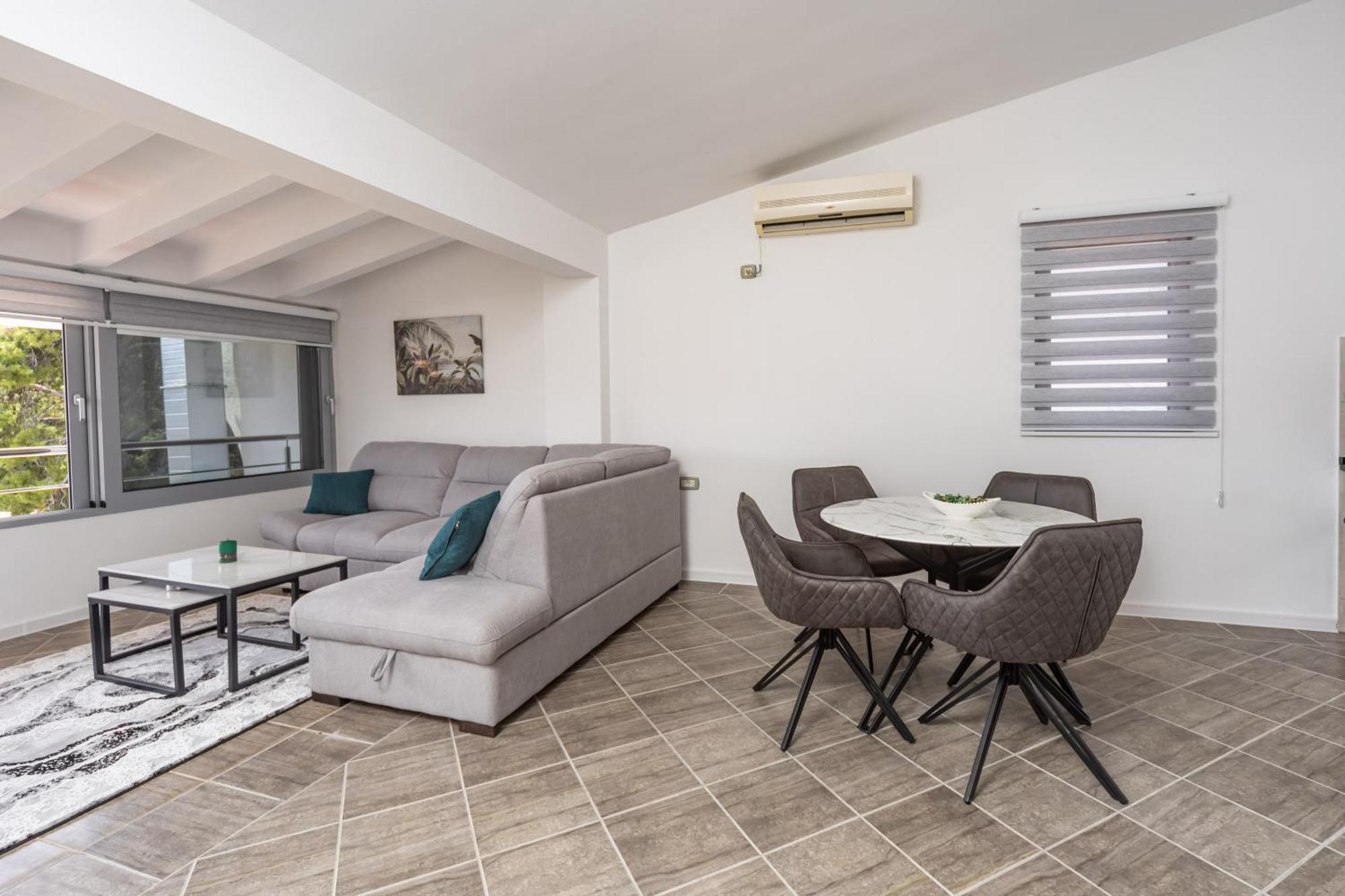 Sunset Marina Apartment Bar Bagian luar foto